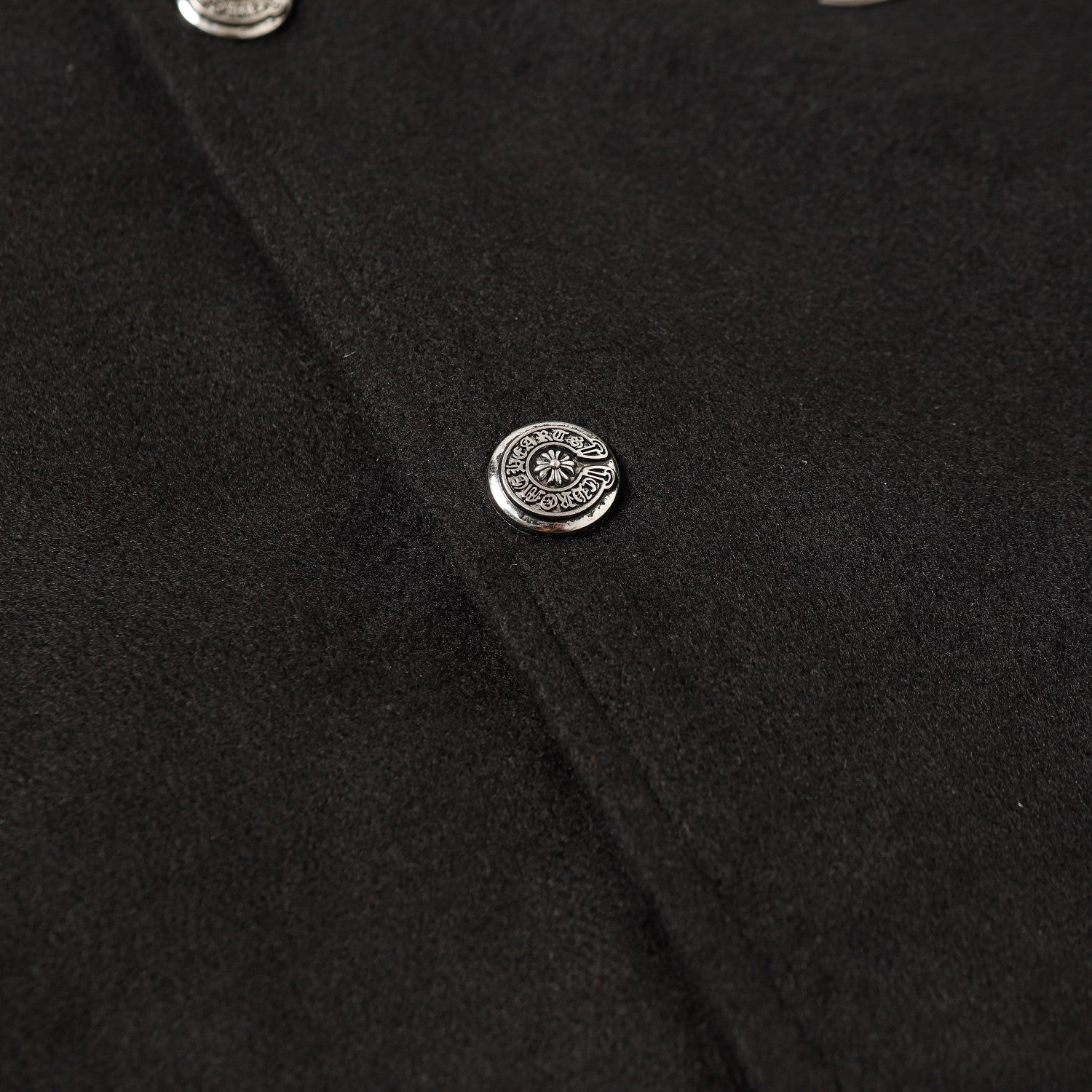 Cross Embroidered Leather Sleeve Varsity Jacket - Black Street Style 116